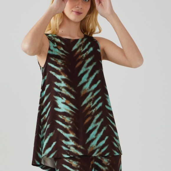 NWT Bamboo Pajamas Women Tank Top and Shorts Set - Picture 3 of 4